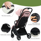 Baby Stroller, Lightweight And Foldable, Can Sit Or Lie Down, Available in All Seasons, a Must-Have for Spring Trips