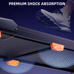 BestGod Walking Pad, Quiet Under Desk Treadmill, Portable Walking Pad Treadmill, 2.5 HP Brushless Motorized Treadmill, Walking Jogging Machine for Home&Office