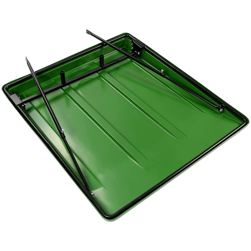 Tractor Canopy Top for John Deere Compact Utility Tractors, Removable 36 x 40-Inch Sunshade for ROPS