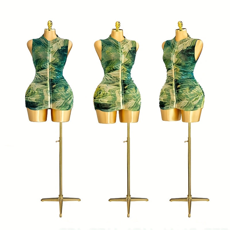 2026 New Style Female Half-Body Mannequin, Plus Size Full-Figure Clothing Display Mannequin, Tailor's Pin-Friendly Torso with Adjustable Base, Clothing Not Included