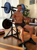 Shoulder Press Machine for Home Gym, Deltoid Strength Trainer with Adjustable Seat And Arm Handles, Heavy Duty Upper Body Workout Equipment