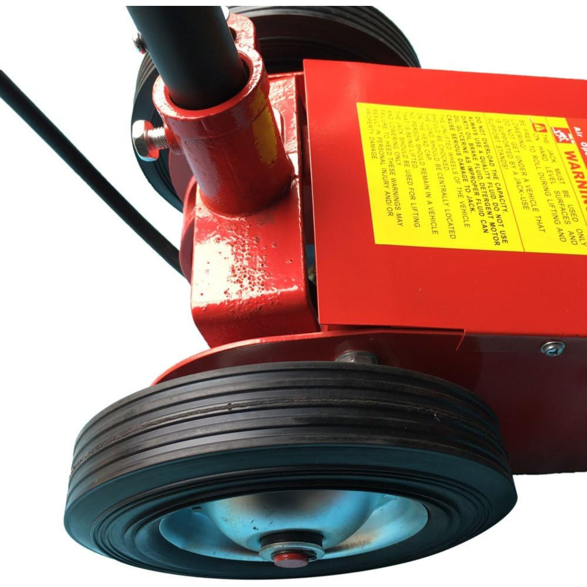 MEFEIR 22 Ton Air Hydraulic Floor Jack，44000 lbs Capacity Air-Operated Floor Jack with Extension Saddle Set and Wheels for Heavy Duty Lifting，Blue