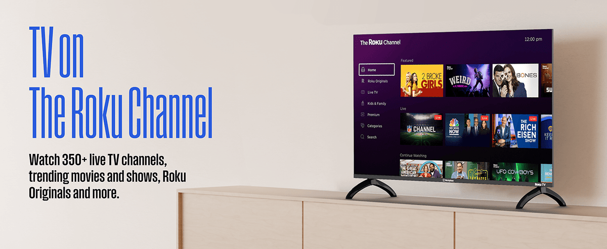 Westinghouse 32 inch HD Smart Roku TV Dolby Audio Voice control