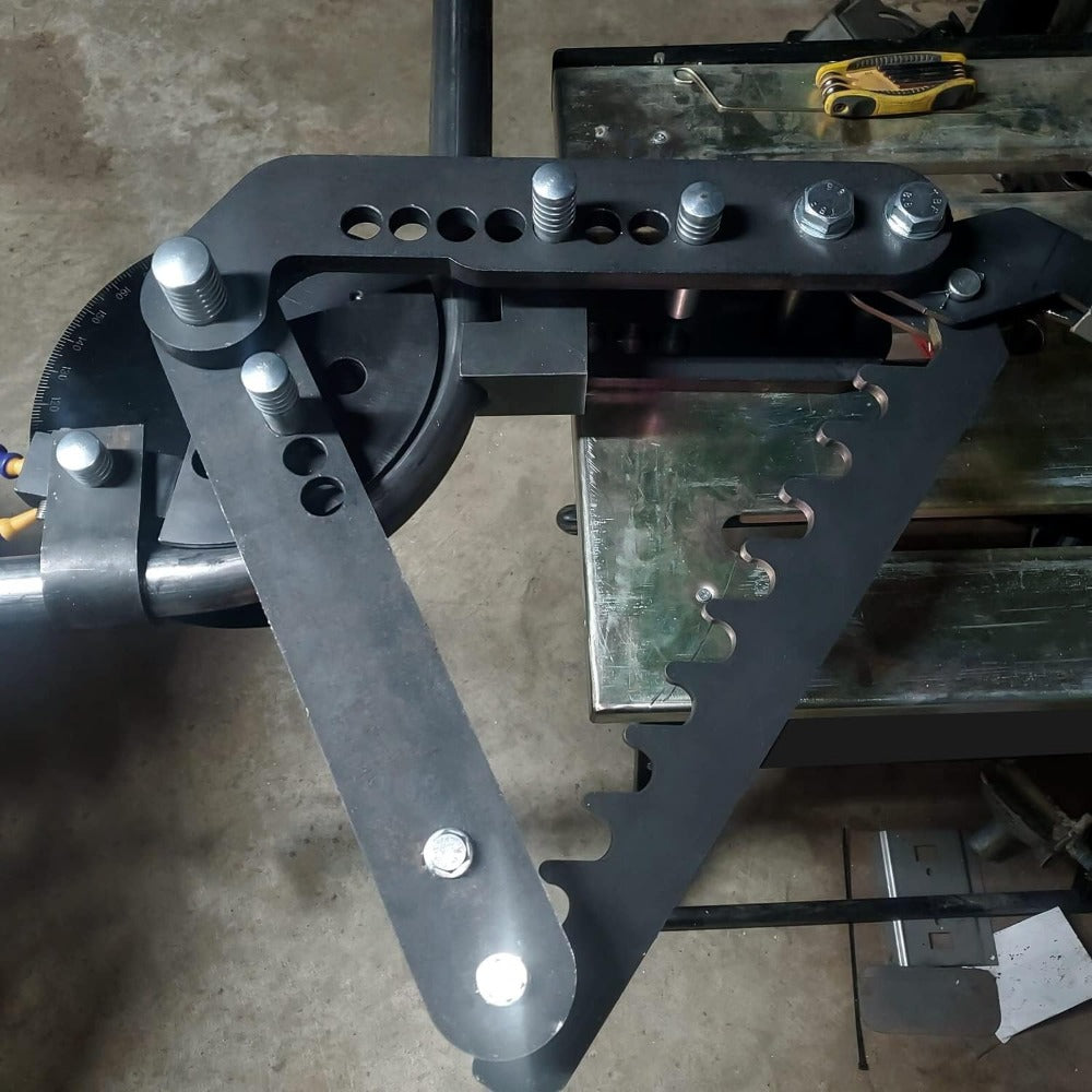 Tube and Pipe Bender Black Oxide Coating Steel Manual Hand Bender Tubing Tube Bender Pipe Bender Replace for WFB2