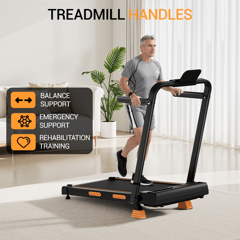 Walking Pad with 16% Incline, 6.3MPH Treadmill for Home Use with Incline, LED Display, 2.5 HP Quiet Small Walking Machine for Home and Office, Maximum User Weight 300Lbs.