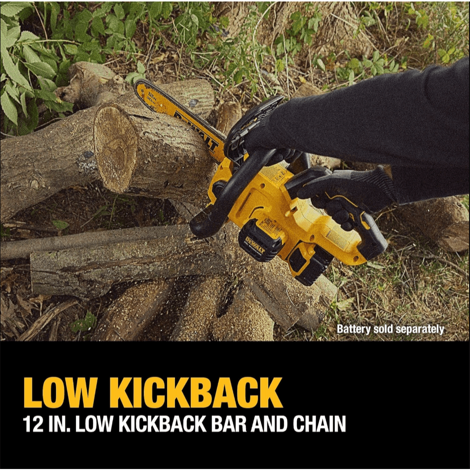 DEWALT 20V MAX 12 in. Cordless Chainsaw, Bare Tool Only (DCCS621B)