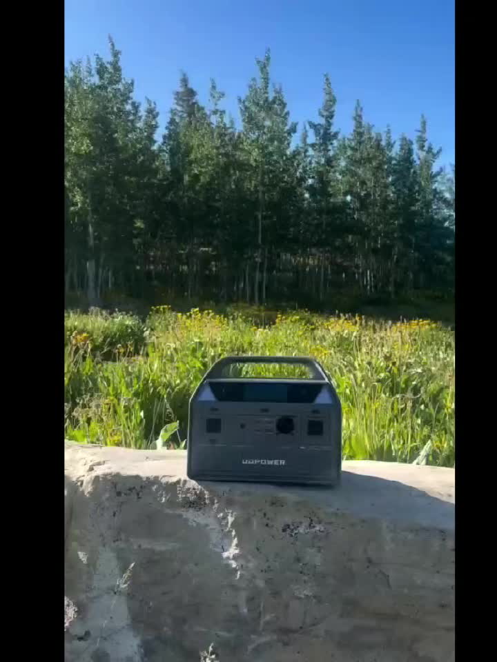 [ Labor Day Discount Preview ] 200W/400W/600W/1200W UDPOWER Portable Power Station, Equipped with Fast Charging, 192Wh/256Wh/596Wh/1191Wh Battery Solar Generator, Suitable for Home Use, Outdoor Travel, Equipped with a 300W Lumen Illuminating Lamp