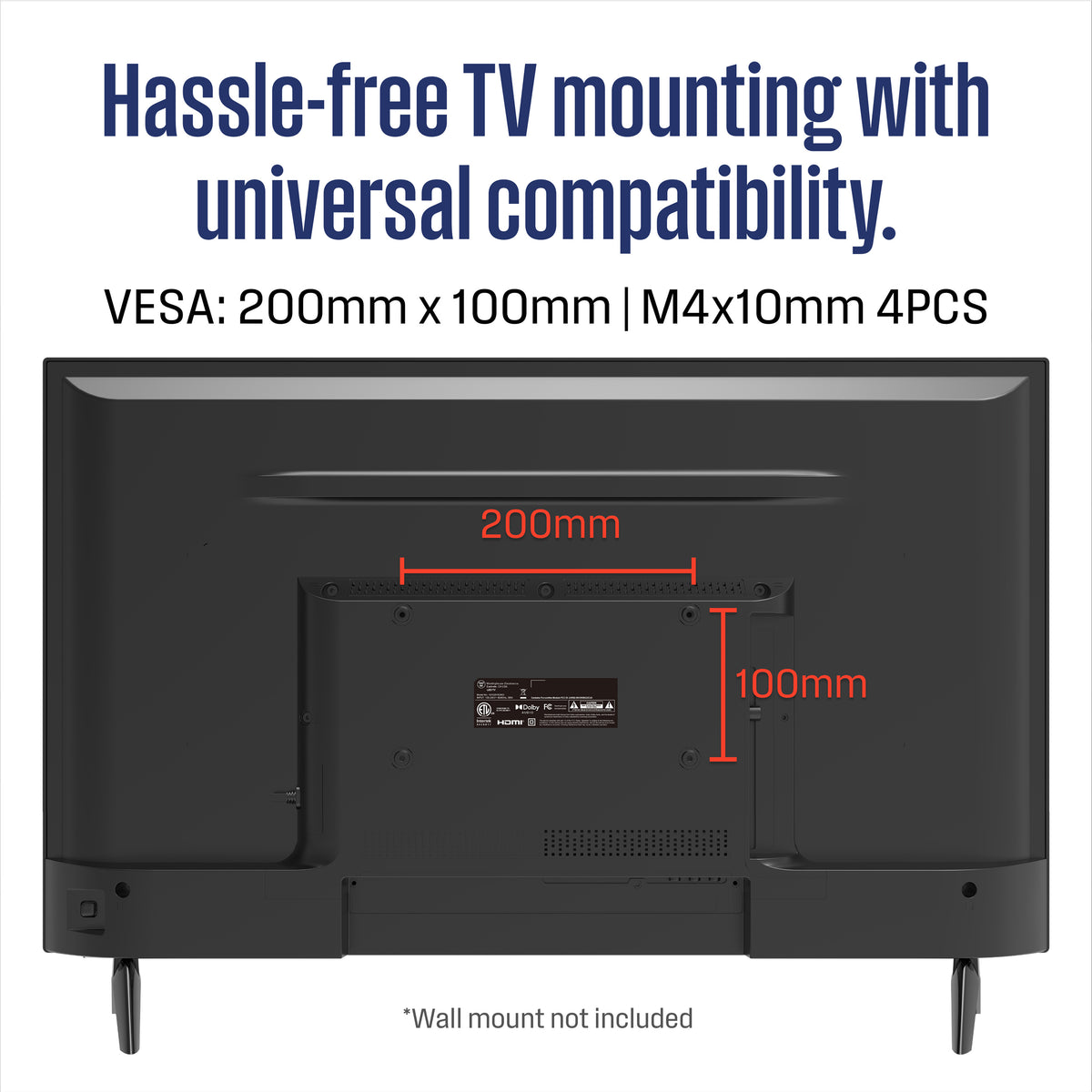 Westinghouse 32-inch Smart TV, HD Xumo TV with Voice Remote, Flat Screen LED Television, Wi-Fi & Mobile Connectivity