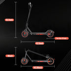 V10 Electric Scooter, 500W Foldable E-Scooter with 10-Inch Tires and 28-Mile Range for Adults