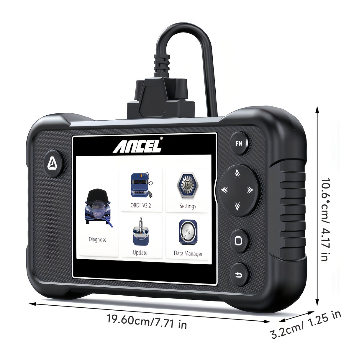ANCEL FX3000 Elite+Gift: BM310 (BM310 Without Wireless Functionality) OBD2 Scanner Diagnostic Tool, Check Engine Transmission ABS SRS Car Scanner, Diagnostic Scan Tool with SRS Airbag Code Reader, Car Diagnostic Scanner for Cars