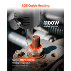 VEVOR Induction Heater Bolt Removal, 1100W 110V Magnetic Induction Heater Kit, Handheld Nut Buster Tool, Mini Heating Machine for Rusty Screw Removing, Car Garage Repairing Tools with 8 / 10 Coil and Box