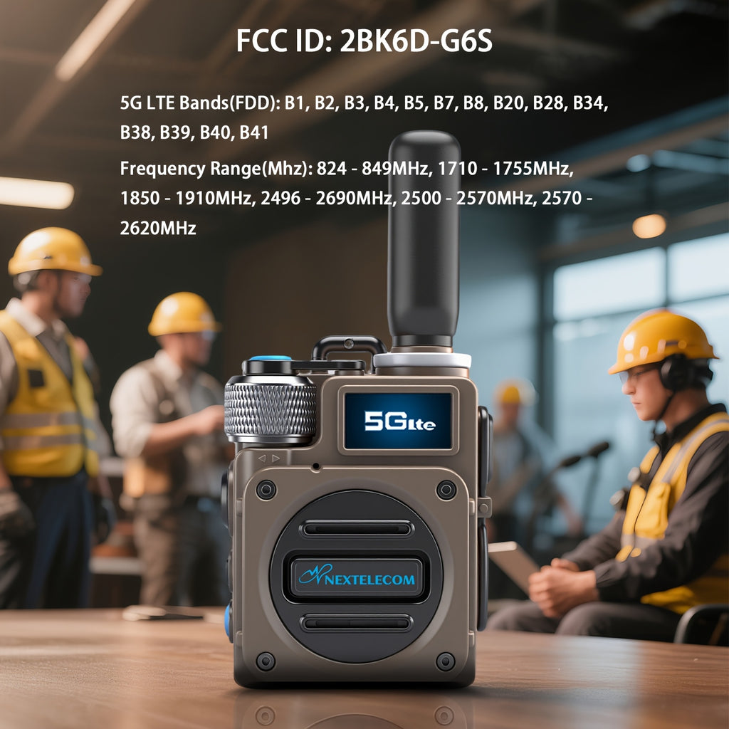 G6S 5000 Miles Long Range Walkie Talkies Two Way Radios Poc Intercom Long Distance Nationwide Shock Resistance Dust Proof Sim Activated No Monthly Charge For Truckers Adults Use Business Construction Workers Camping Hunting