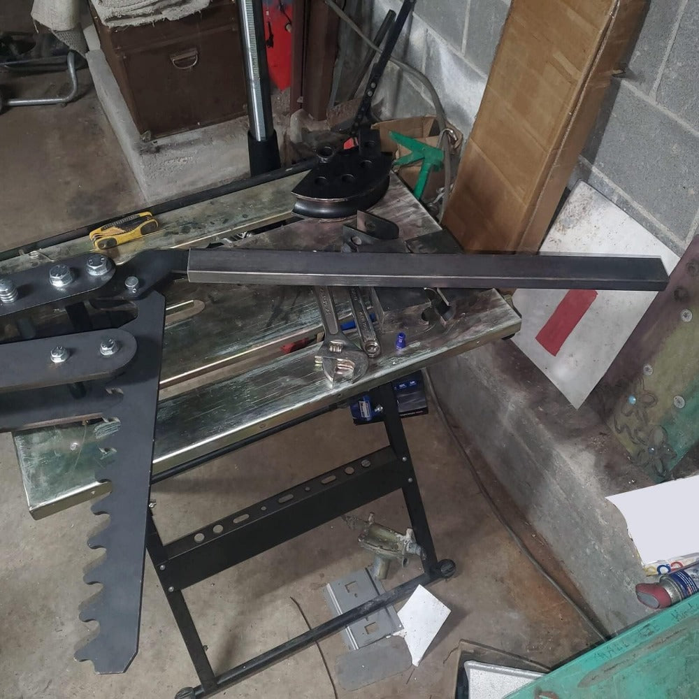 Tube and Pipe Bender Black Oxide Coating Steel Manual Hand Bender Tubing Tube Bender Pipe Bender Replace for WFB2