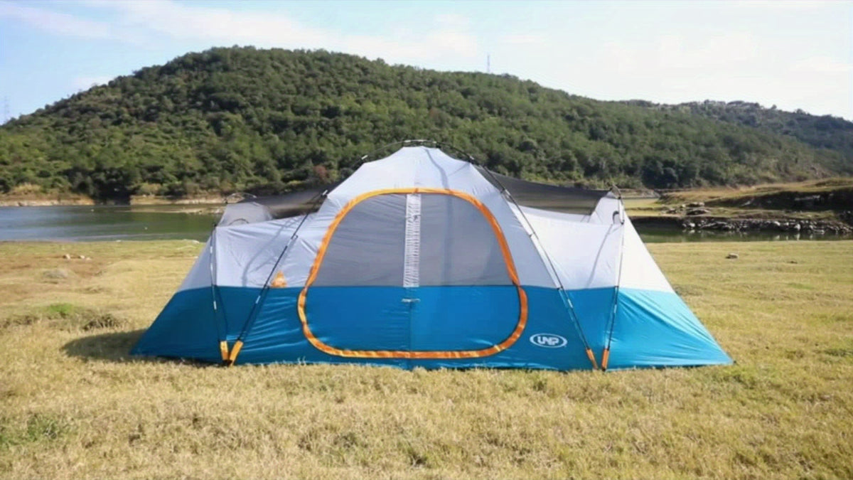 Spacious 10-Person for family Camping Tent, 2-Room Privacy Cabin Tent, And Windproof with Mesh Window, Easy Setup for Family Outdoor Trips And Backyard Parties
