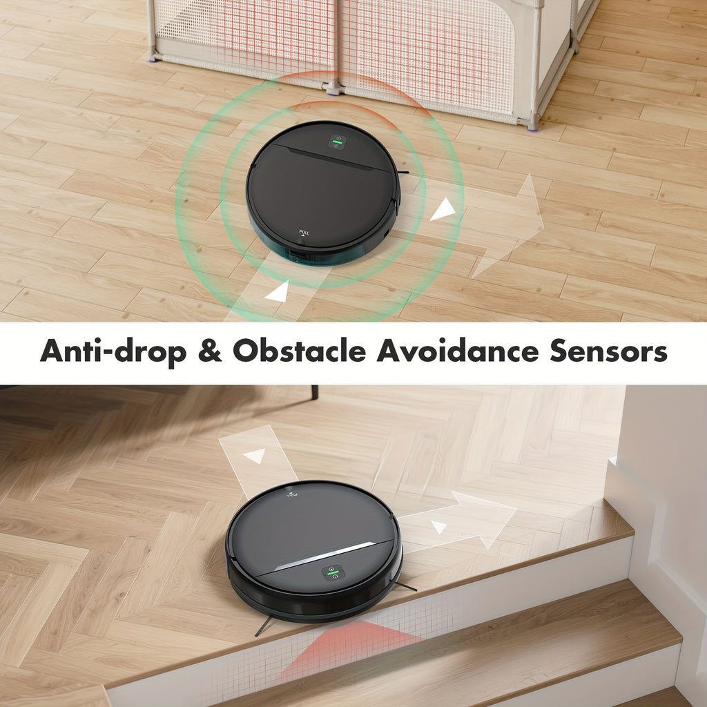 [Birthday Holiday Gifts] Omeser 5000Pa Suction And Drag Integrated Sweeper, Home Intelligent Cleaning Robot, With App/ Voice Control, Automatic Charging, Suitable For Hard Floor, Pet Hair, Carpet Wet/Dry, Fixed Time, Anti-Fall And Anti-Collision, Birthday