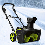 Steelite 40V Cordless Snow Blower, 20" Wide Clearing Capacity, 850 Lbs/Min, Includes 2x4.0 Ah Batteries & Charger, Tool For Easy Snow Removal