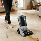 Carpet Cleaner Machine Deep Cleaner, Professional Grade Portable Pet Carpet Cleaner Machine, 18kPa, Lightweight Handheld With Dual Powered Brush Rolls & Easy-Remove Cover, 108.2oz Clean/ 47.34oz Dirty Tanks, 25ft Power Cord For Rug & Upholstery