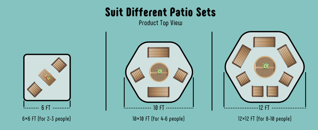 WERPH Screen Tent Camping Canopy 12x12, Screen Room with Mosquito Tent,Pop Up Screen Tent Canopy with Mosquito Net,Outdoor Tent Canopy,Pop Up Gazebo for Lawn & Garden,Parties or Camping,Beige