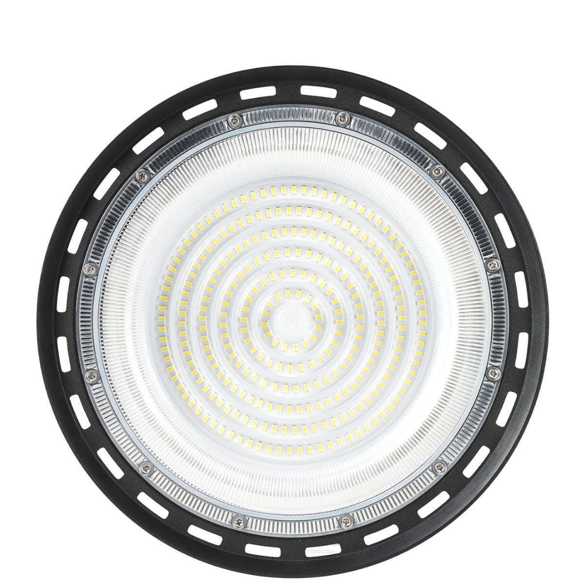 6pcs 500W UFO LED High Bay Light Fixture, 90-277V, High Bay LED Shop Lights, Cold White 6000K with 4ft US Plug, IP65 Commercial Bay Lighting for Warehouse Factory Barn Shop