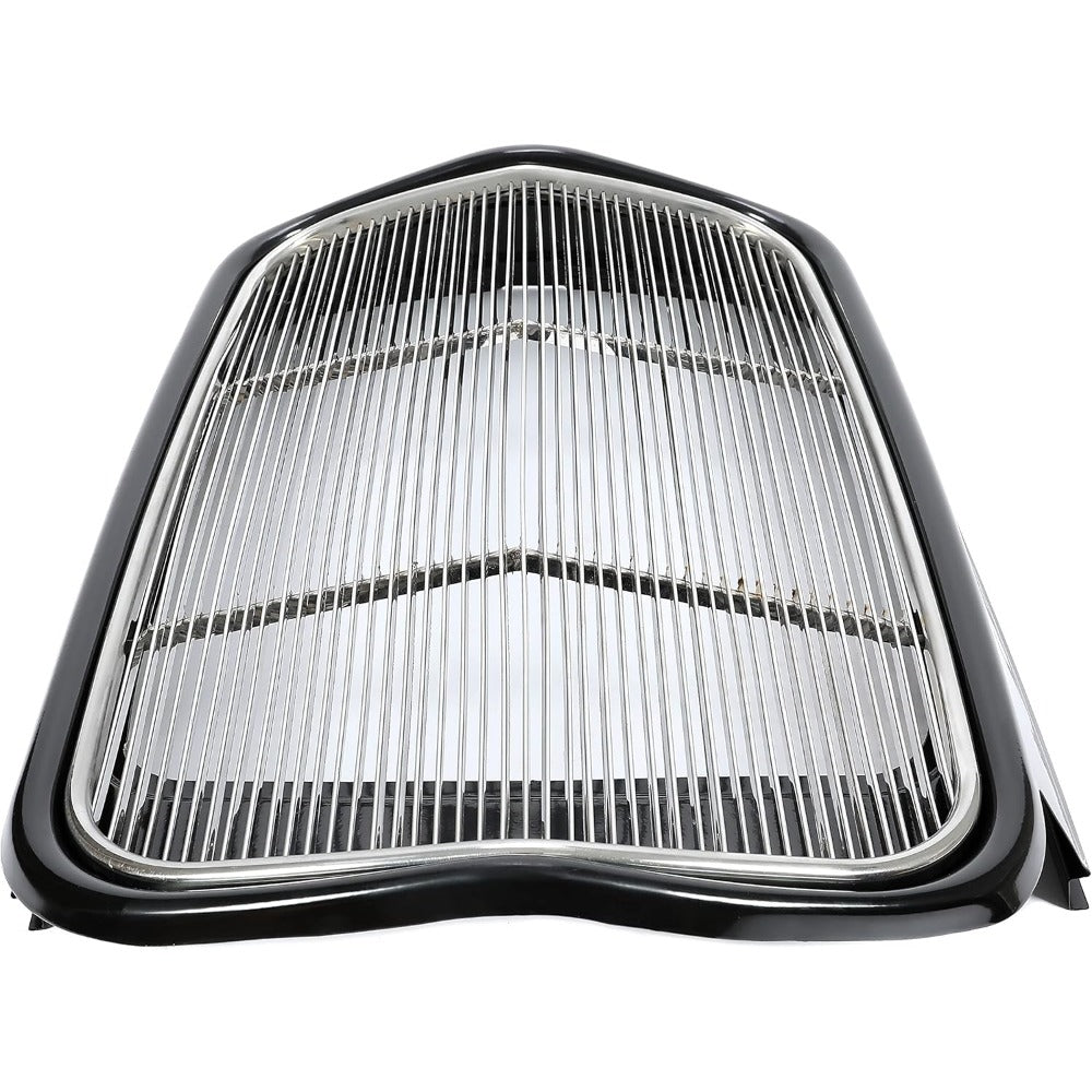 Front Grille Shell Insert Compatible with Ford 1932 Models Model B/BB / 18 Polished Stainless Steel (Without Crank Hole)