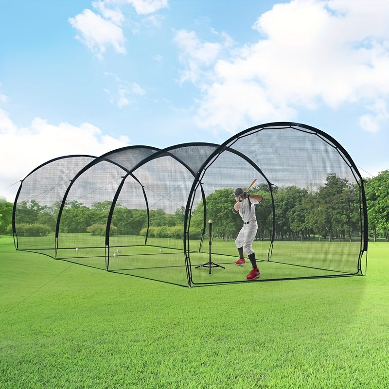 Baseball Batting Cage 20/30Ft for Backyard, Baseball Training Equipment Netting Cages, Golf Softball Baseball Nets for Batting with Frame And Net, Hitting And Pitching Practice