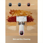 Wet Dry Vacuum Cleaner DREAME K10 Plus for Home Messes, 6.5KPa Suction and Flexible Cord or Battery Operation