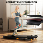 BestGod Walking Pad, Quiet Under Desk Treadmill, Portable Walking Pad Treadmill, 2.5 HP Brushless Motorized Treadmill, Walking Jogging Machine for Home&Office