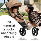 Baby Stroller, Lightweight And Foldable, Can Sit Or Lie Down, Available in All Seasons, a Must-Have for Spring Trips
