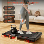 Walking Pad 4in 1 for Walking And Jogging, Under Desk Treadmill for Home Office, Portable Walking Pad Treadmill Under Desk, Desk Treadmill In LED Display, Best for Christmas, Perfect for Thanksgiving