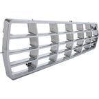 Grille & Headlight Bezel for 1978-1979 Ford Bronco, F100, F150, F250, F350 Replacement for FO1200111, D8TZ8150C, FO2513115, FO2512114, Chrome ABS Plastic