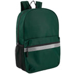 Trailmaker (24 Pack) 17" Backpack – Reflective School Backpack with Padded Straps, Water Bottle Pockets for Kids & Adults, School Travel Camp