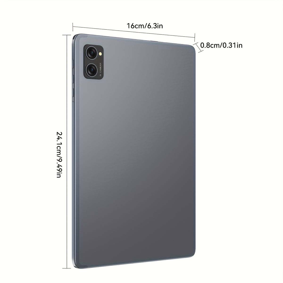 TABWEE T90 Android 16 New 2025 Tablet, 11-inch HD Large Screen+1200x1920 IPS Display, Unisoc Octa-Core High-Performance CPU, 24(8+16)GB RAM +128GB ROM(2TB Expand), 13MP+5MP Camaras/Face ID, 8000mAh Long Battery Life, Support Widevine L1, Gemini AI