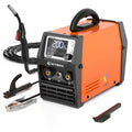 [Ideal For Home & Auto] Hitbox 200A 4-In-1 Gasless Mig/Stick/Lift Tig/Spool Gun Welder, 110V Welding Machine With LCD Screen & Synergic IGBT Inverter, Auto Wire Feed, Ideal For Home & Auto Repair And Welding