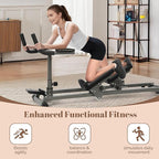 SHANG Y Crawling Machine Workout - Twist and Stretch Trainer, Metal Detachable Crawling Exercise Machine, Exercise Equipment for Home & Gym, Abdominal, Waist and Core Training, Bearing 330lb