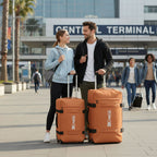 3-Piece Softside Luggage Set 20/26/30in Waterproof Travel Suitcase with 2 Wheels & Telescopic Handle, Durable Trolley Bag for Vacation & Adventure