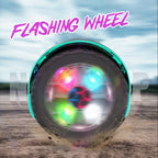 6.5-Inch Hoverboard with 10-Mile Range and 7 MPH Top Speed, Self-Balancing Electric Scooter with Dual Motors, Portable Design and Smooth Riding Performance. The compact 6.5-inch wheels provide responsive handling and easy control, while the rechargeable b