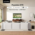 ULTIMEA 410W, 7.1ch Soundbar with Wireless Subwoofer, Virtual Surround Sound System for TV, App Control, Sound Bar for TV, 4 Wired Surround Speakers, Home Theater Sound System