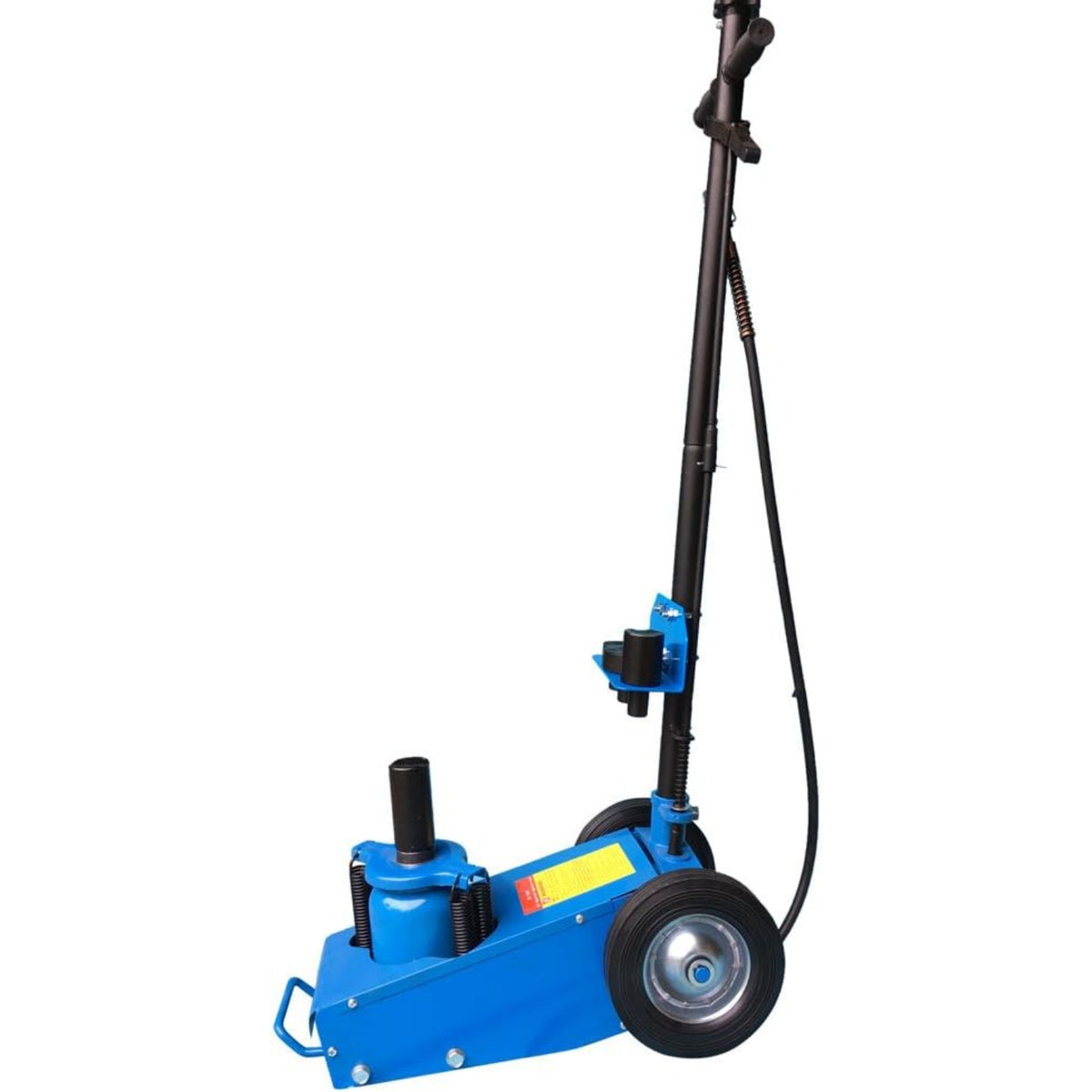 MEFEIR 22 Ton Air Hydraulic Floor Jack，44000 lbs Capacity Air-Operated Floor Jack with Extension Saddle Set and Wheels for Heavy Duty Lifting，Blue