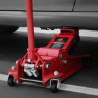 4 Ton Low Profile Hydraulic Trolley Service/Floor Jack, (8000 lbs) Capacity, Lifting Range 4.5"-20"