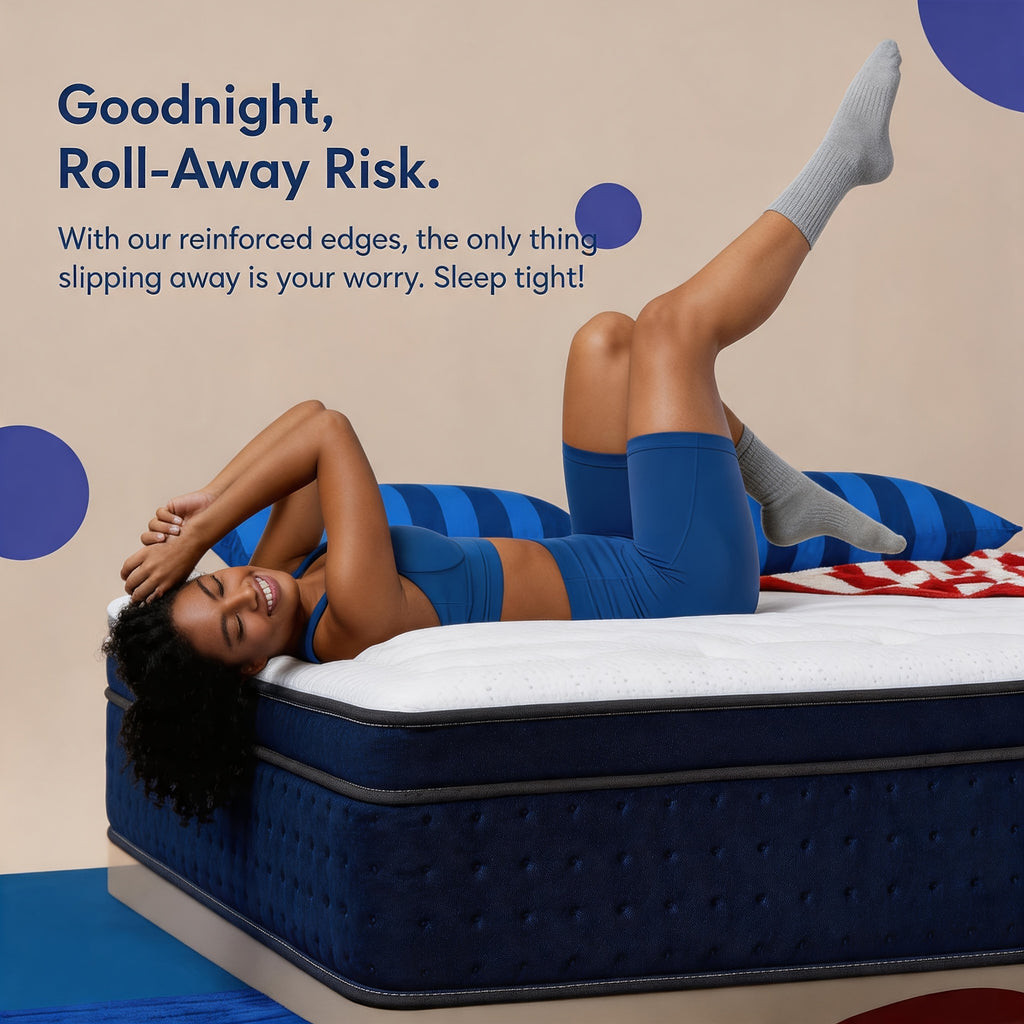 Queen Size 12-Inch Mixed Mattress, Memory Foam - Ergonomic Design, Medium Firm Mixed, Luxurious Spring Comfort Mattress, Suitable for Home, Guest Room, Hotel