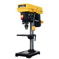 8 Inch Drill Press, 2.3 Amp 5-Speed Bench Drill Press With Steel Worktable | Corded, 120V, Plug Powered, Metal Construction, Includes Attachment - WOODSKIL