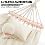 Outdoor Hammock with a Sturdy Stand, Capable of Holding Up to 600 Lbs, Designed for Safety And Stability, Featuring an Anti-Rollover Design, Ideal for And Outdoor Use, Suitable for Backyards And Camping