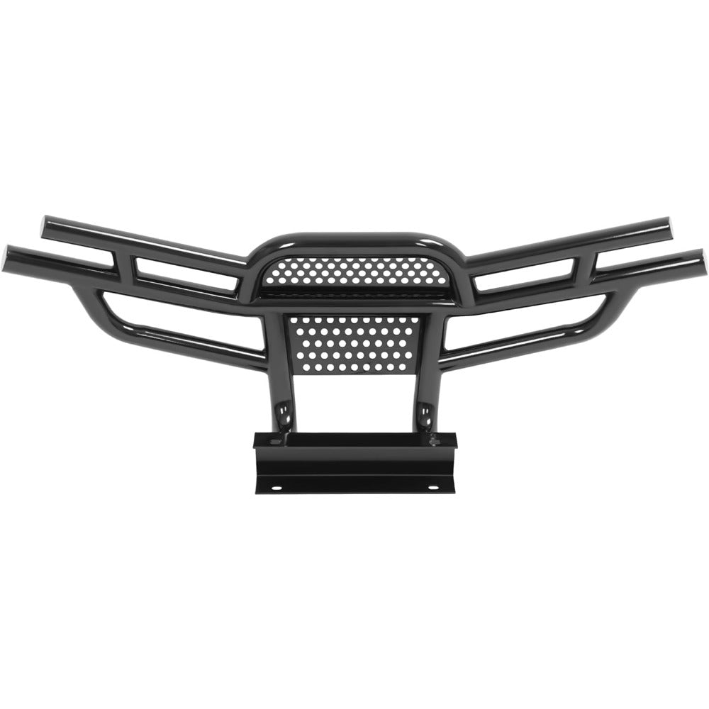 Heavy Duty Powder Coat Steel Brush Guard, Compatible with 2018-UP Club Car Tempo RHOX BMF Golf Cart, Front Bumper Guard