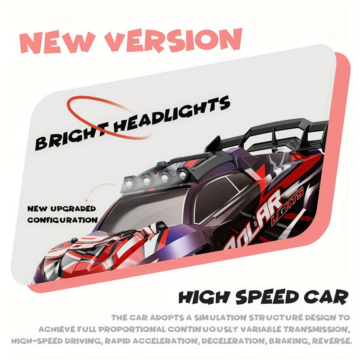 1:8 All Terrain High Speed Off Road RC Car, 45KM/H, Outdoor Drifting/Racing/Climbing, 2.4Ghz Remote Control, 3937.01inch RC Distance, Large Capacity Modular Battery, Birthday Gifts
