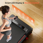 Walking Pad 4in 1 for Walking And Jogging, Under Desk Treadmill for Home Office, Portable Walking Pad Treadmill Under Desk, Desk Treadmill In LED Display, Best for Christmas, Perfect for Thanksgiving