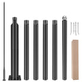 LP20FT 20ft Street Light Pole, Solar Street Light Pole, For Outdoor Lighting, Street Light Pole Assembly For Porch, Park, Pathway, Street