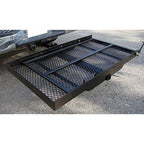 New Mobility Carrier Ramp Hitch Mounted for Wheelchair Electric Scooter with Rack Ramp 400 lbs (halloween & car accessories)