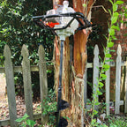 72.8cc 2-Stroke Auger Post Hole Digger | Gas Powered Earth Auger with 2 Extension Rods & 6" & 8" Auger Bits - Ideal for Fencing, Gardening, Construction - Heavy Duty Metal Digging Machine