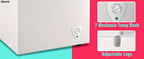 Chest Freezer WANAI 5.0 Cu. Ft. Compact Deep Freezer with Removable Basket and Adjustable Temperature Control