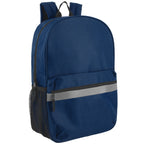 Trailmaker (24 Pack) 17" Backpack – Reflective School Backpack with Padded Straps, Water Bottle Pockets for Kids & Adults, School Travel Camp